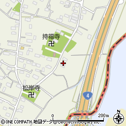 栃木県小山市中久喜390周辺の地図