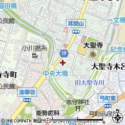 石川県加賀市大聖寺耳聞山町105周辺の地図