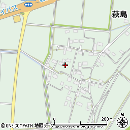 栃木県小山市萩島211周辺の地図
