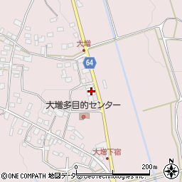 茨城県石岡市大増1437-1周辺の地図