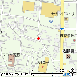 栃木県佐野市浅沼町234周辺の地図