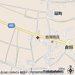 烏川郵便局周辺の地図