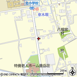 長野県安曇野市豊科南穂高2791-4周辺の地図