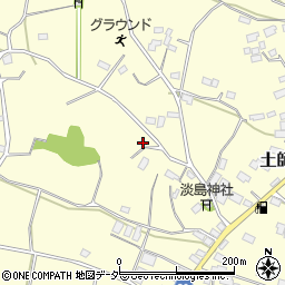 茨城県笠間市土師744-1周辺の地図