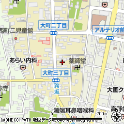 茨城県筑西市甲49周辺の地図