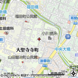 石川県加賀市大聖寺鷹匠町周辺の地図