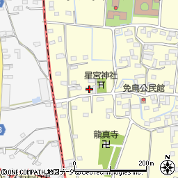 栃木県佐野市免鳥町740周辺の地図