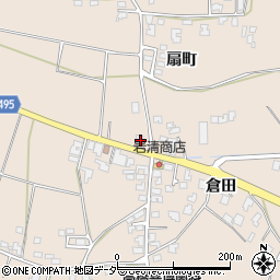 長野県安曇野市堀金烏川扇町5759周辺の地図