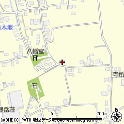長野県安曇野市豊科南穂高寺所865周辺の地図