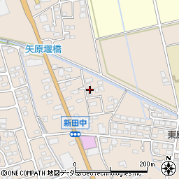 長野県安曇野市豊科新田5570-1周辺の地図
