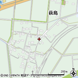 栃木県小山市萩島216周辺の地図
