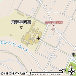 岐阜県立飛騨神岡高等学校周辺の地図