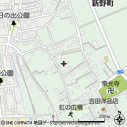 群馬県太田市新野町1372-5周辺の地図