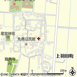 栃木県佐野市免鳥町772周辺の地図