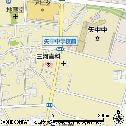 セブンイレブン高崎矢中町店周辺の地図