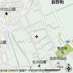 群馬県太田市新野町1372-6周辺の地図