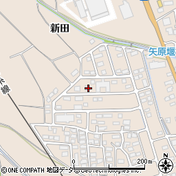 長野県安曇野市豊科新田5288-8周辺の地図
