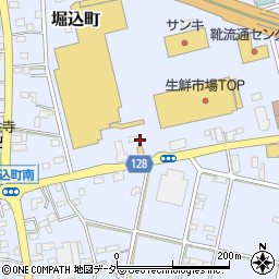 栃木県足利市堀込町232-3周辺の地図
