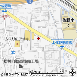 日本エクセル株式会社　北関東営業所周辺の地図