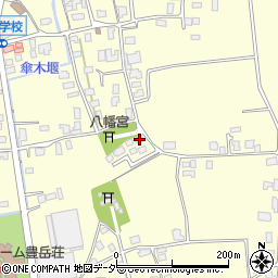 長野県安曇野市豊科南穂高864周辺の地図