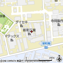新和工業株式会社　佐野工場周辺の地図