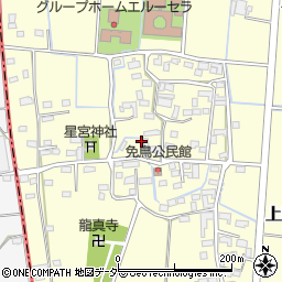 栃木県佐野市免鳥町753周辺の地図