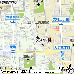 茨城県筑西市乙560-2周辺の地図