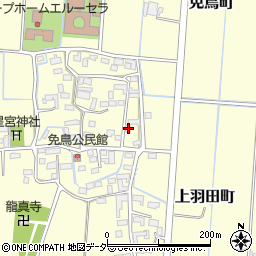 栃木県佐野市免鳥町774周辺の地図