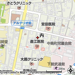 茨城県筑西市丙周辺の地図