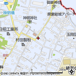 茨城新聞　直井新聞店周辺の地図