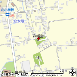 長野県安曇野市豊科南穂高寺所2560周辺の地図