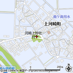 石川県加賀市上河崎町カ周辺の地図