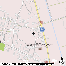 茨城県石岡市大増1460-2周辺の地図