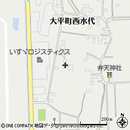 栃木県栃木市大平町西水代1552周辺の地図