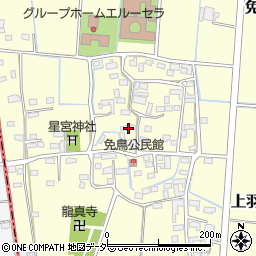 栃木県佐野市免鳥町769周辺の地図