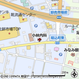 栃木県足利市堀込町189周辺の地図