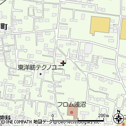 栃木県佐野市浅沼町213周辺の地図