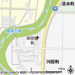 石川県加賀市河原町ホ周辺の地図