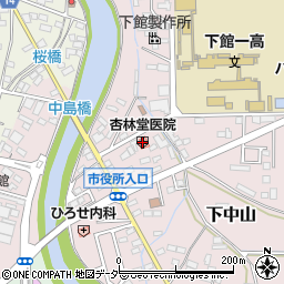 杏林堂医院周辺の地図