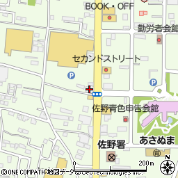 篠崎衣裳店周辺の地図