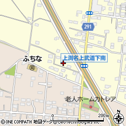 群馬県伊勢崎市境上渕名1310周辺の地図