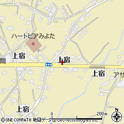長野県北佐久郡御代田町上宿周辺の地図