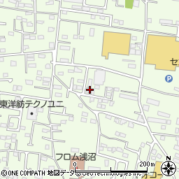 栃木県佐野市浅沼町244周辺の地図