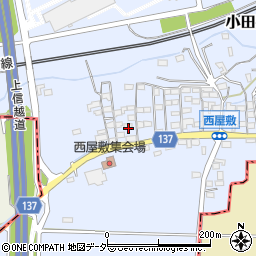 長野県佐久市小田井381周辺の地図
