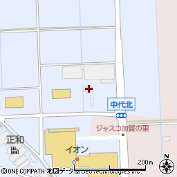 餃子大将加賀店周辺の地図