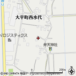 栃木県栃木市大平町西水代1560周辺の地図