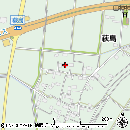 栃木県小山市萩島203周辺の地図