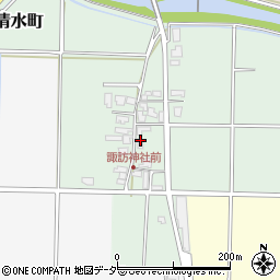 石川県加賀市清水町イ周辺の地図