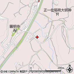 群馬県安中市下間仁田周辺の地図