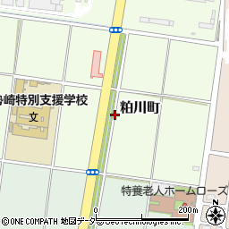 香林羽黒線周辺の地図